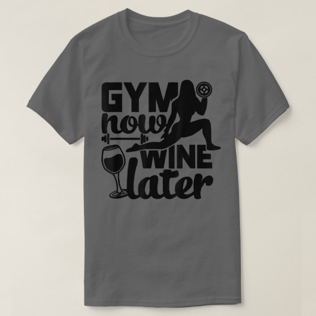 Camiseta Engraçado Vinho de Giro amante Tee para Trabalhos  (Frente do Design)
