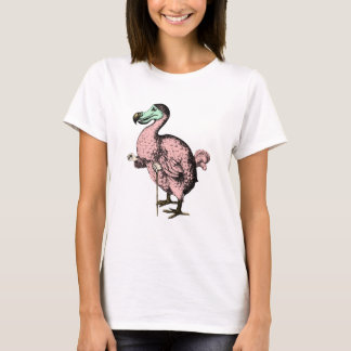 Camiseta Engraçado Vintage Dodo Bird