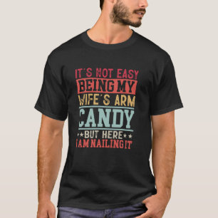 Camiseta Engraçado Vintage Não É Fácil Ser O Meu Docinho De