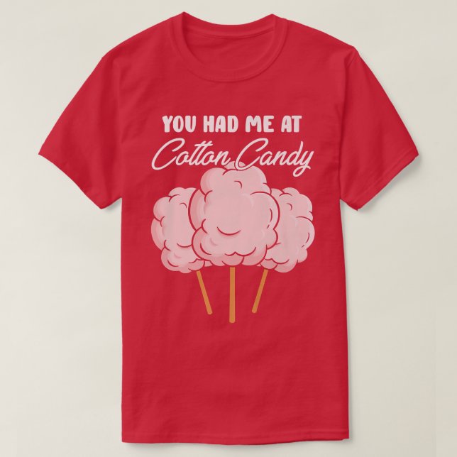 Camiseta Engraçado Você Me Teve Em Cotton Sugary Puffy Dess (Frente do Design)