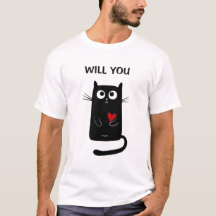 Camiseta Engraçado Você Vai Me Casado A Proposta De Casam