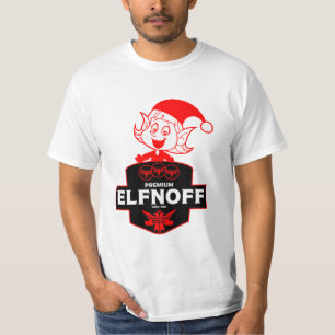 Camiseta Engraçado Vodka Natal