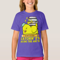 Engraçado Voltar ao Grau Escolar Nome Galinha Dorm