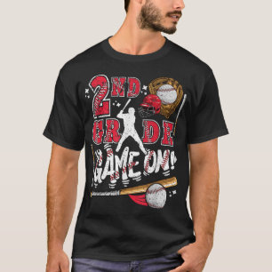 Camiseta Engraçado Voltar Ao Jogo De Beisebol Da Classe De