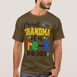 Camiseta Engraçado Vovó Orgulhosa De Uma Classe De Boné Pre