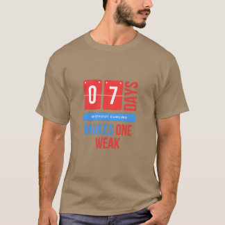 Camiseta Engraçado Winter Sport Curling
