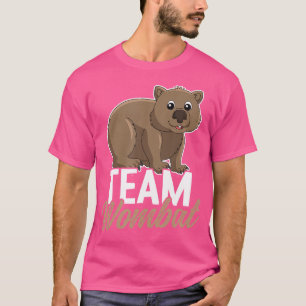 Camiseta Engraçado Wombat Dizendo Mulheres