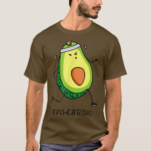 Camiseta Engraçado Workout Home Gym Comida Saudável I Avoca