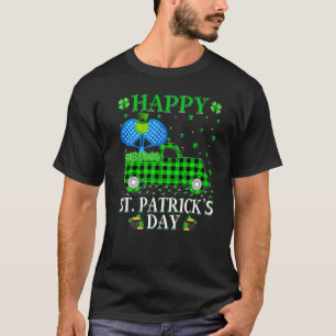 Camiseta Engraçado Xadrez Buffalo Verde Caminhão Rua Padel.