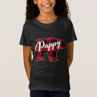 Engraçado Xadrez Vermelha Buffalo Bear Roupa, Papp