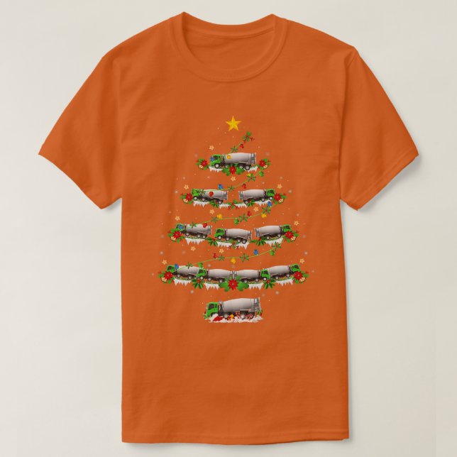 Camiseta Engraçado Xmas Correspondendo Papais noeis Cement  (Frente do Design)