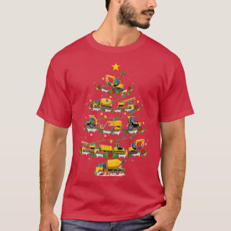 Camiseta Engraçado Xmas Correspondente Papais noeis Constru