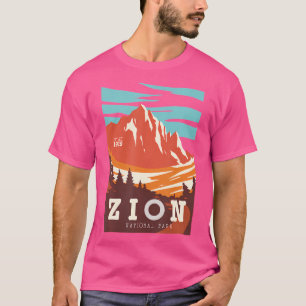Camiseta Engraçado Zion National Park-Utah - Poster de viag