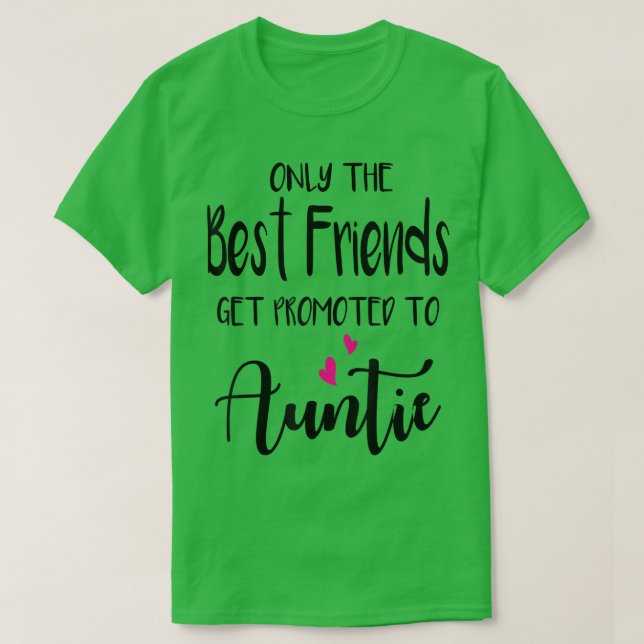 Camiseta EngraçadoApenas Os Melhores Amigos São Promovidos  (Frente do Design)