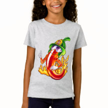 Engraçados E Orgulhosos Chili Em Fogo Dá Mãos