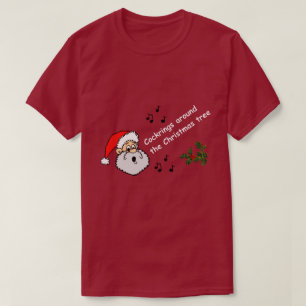 Camiseta Engraçados Gay de Natal Em Torno Do Natal