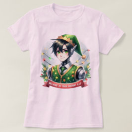 Camiseta 🤖 Engraçados Memórias Do Chatbot Do Xmas Acredita