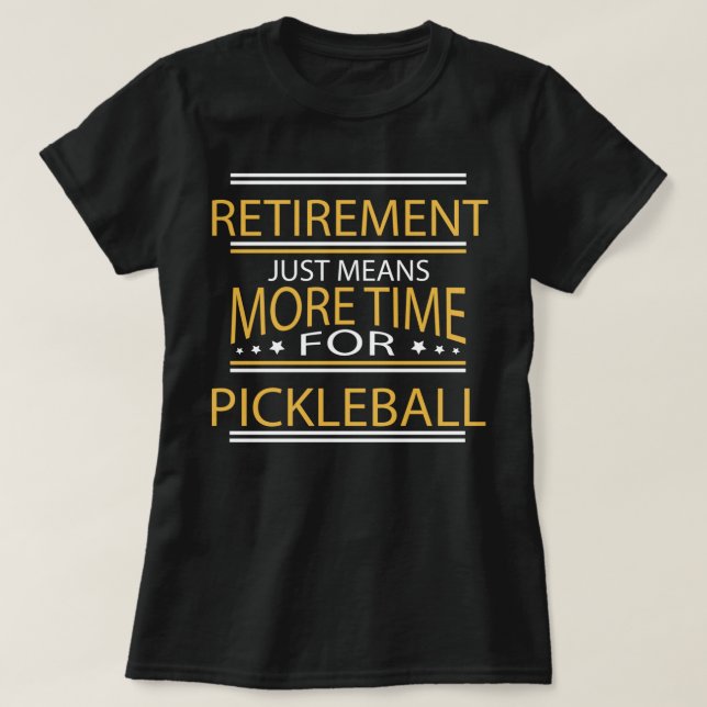 Camiseta Engraçados Pickleball (Frente do Design)