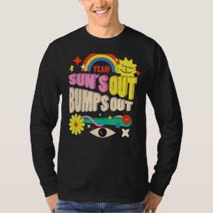 Camiseta Engravidar a beleza O sol sai para fora