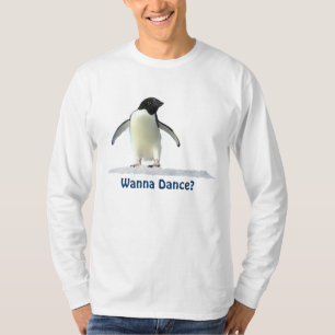 Camiseta Engrenado Engraçado Engraçado, Engrenado Pinguim D