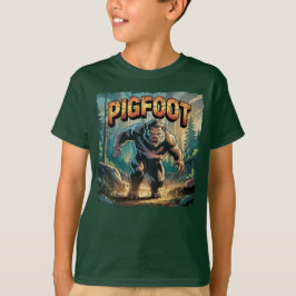 Camiseta Engrenagem à Ilustração do Pigfoot