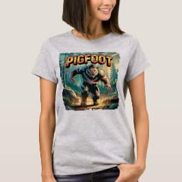 Camiseta Engrenagem à Ilustração do Pigfoot