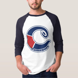 CAMISETA ENGRENAGEM CUBANA DO BASEBOL DE CAMAGUEY