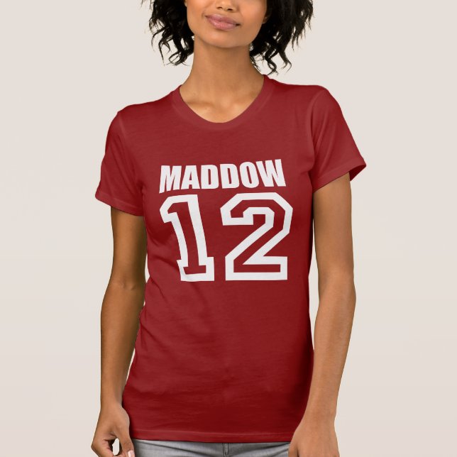 Camiseta Engrenagem da eleição de MADDOW (Frente)