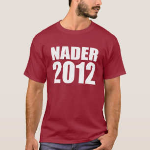 Camiseta Engrenagem da eleição de RALPH NADER