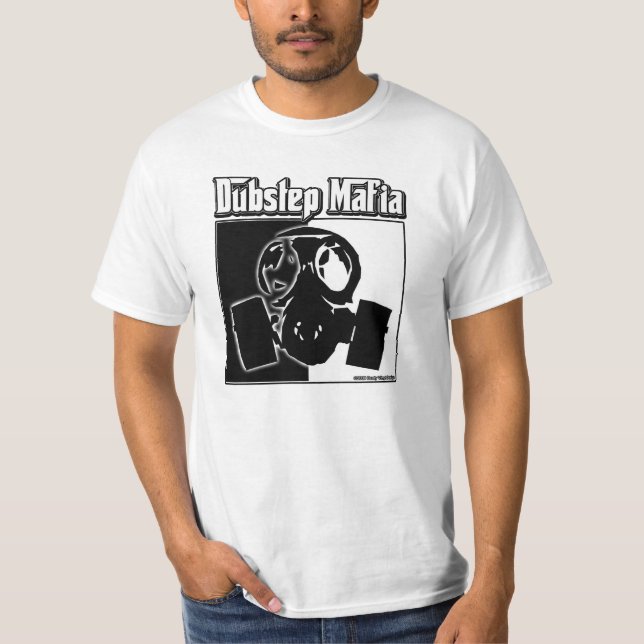 Camiseta Engrenagem da roupa de Dubstep da música da etapa (Frente)