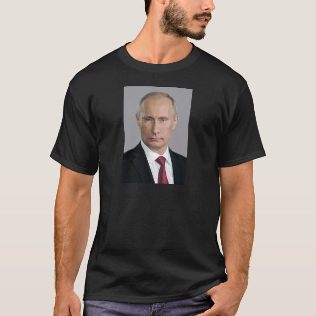 Camiseta Engrenagem de Vladimir Putin (Frente)