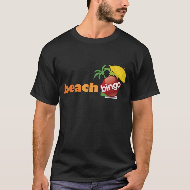 Camiseta Engrenagem do Bingo da praia do crescimento (Frente)