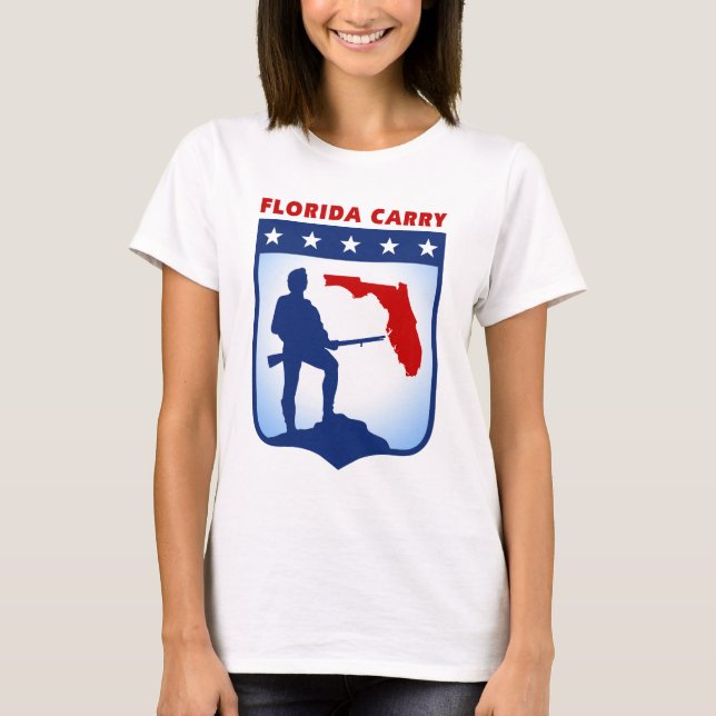 Camiseta Engrenagem do carregar de Florida (Frente)