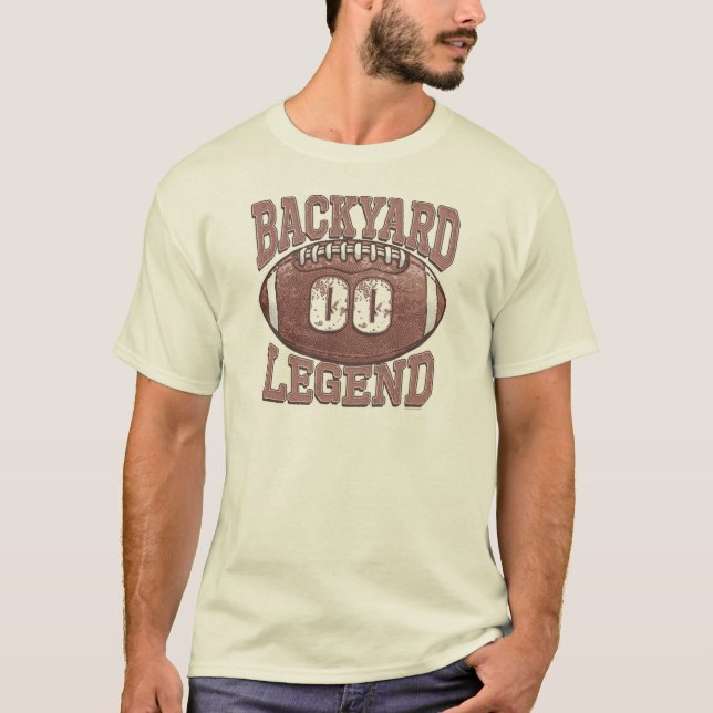 Camiseta Engrenagem do futebol da legenda do quintal (Frente)