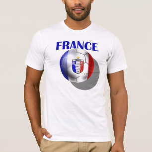 Camiseta Engrenagem do futebol de France para fan de