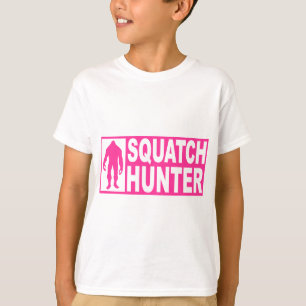 Camiseta Engrenagem engraçada do CAÇADOR de SQUATCH que