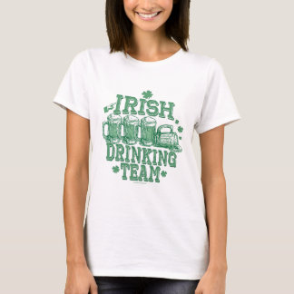 Camiseta Engrenagem irlandesa da equipe do bebendo