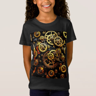 Camiseta Engrenagens de Relógio Steampunk 1004