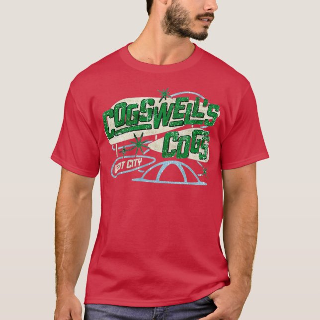 Camiseta Engrenagens do Cogswell (Frente)