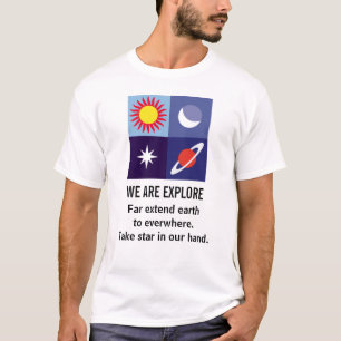 Camiseta ENGRISH: nós somos exploramos!