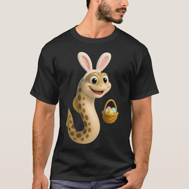 Camiseta Enguia-de-jardim-de-Páscoa (Frente)