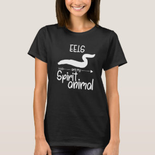Camiseta Enguias São Meu Animal Espiritual Para Homens Mulh
