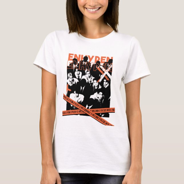 Camiseta Enhypen Shining Dream Fanmade Design (Frente)