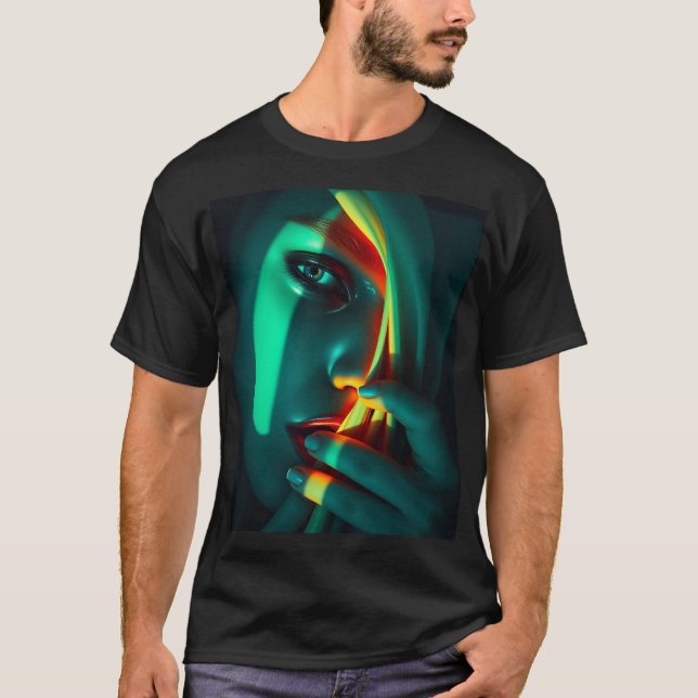 Camiseta Enigma: A Portrait of Intrigue (Frente)