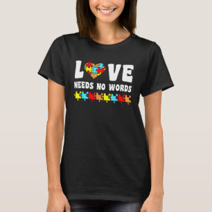 Camiseta Enigma do Amor Não Precisa de Palavras Conscientiz