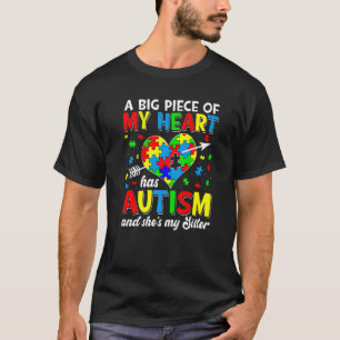 Camiseta Enigma Vestível Para a Minha Irmã Conscientização