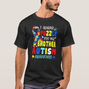 Camiseta Enigma Vestível Para o Meu Irmão Conscientização d