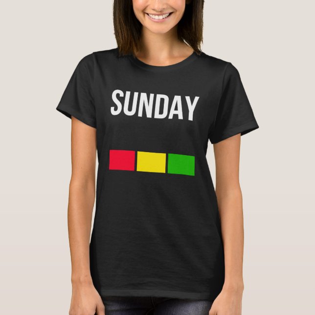 Camiseta Enjoy Cool Sunday Mood Illustration  Graphic Desig (Frente)