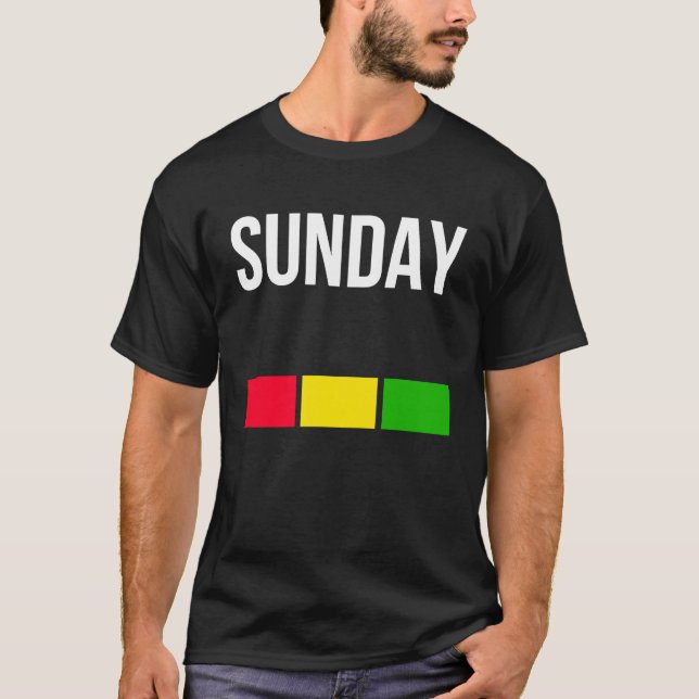 Camiseta Enjoy Cool Sunday Mood Illustration  Graphic Desig (Frente)