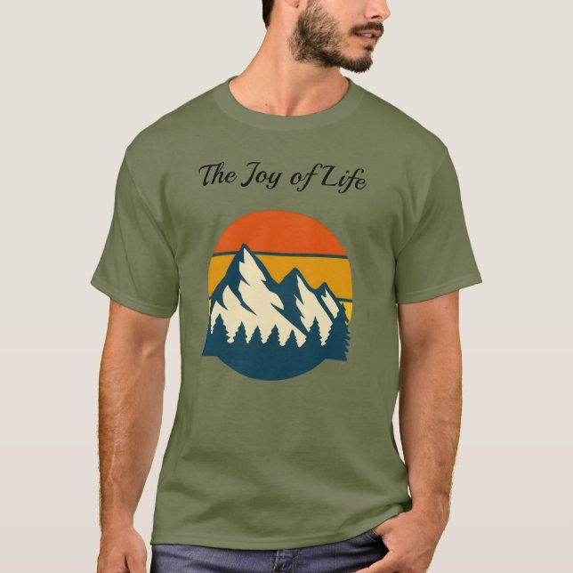 Camiseta Enjoy Life in Calm Nature (Frente)